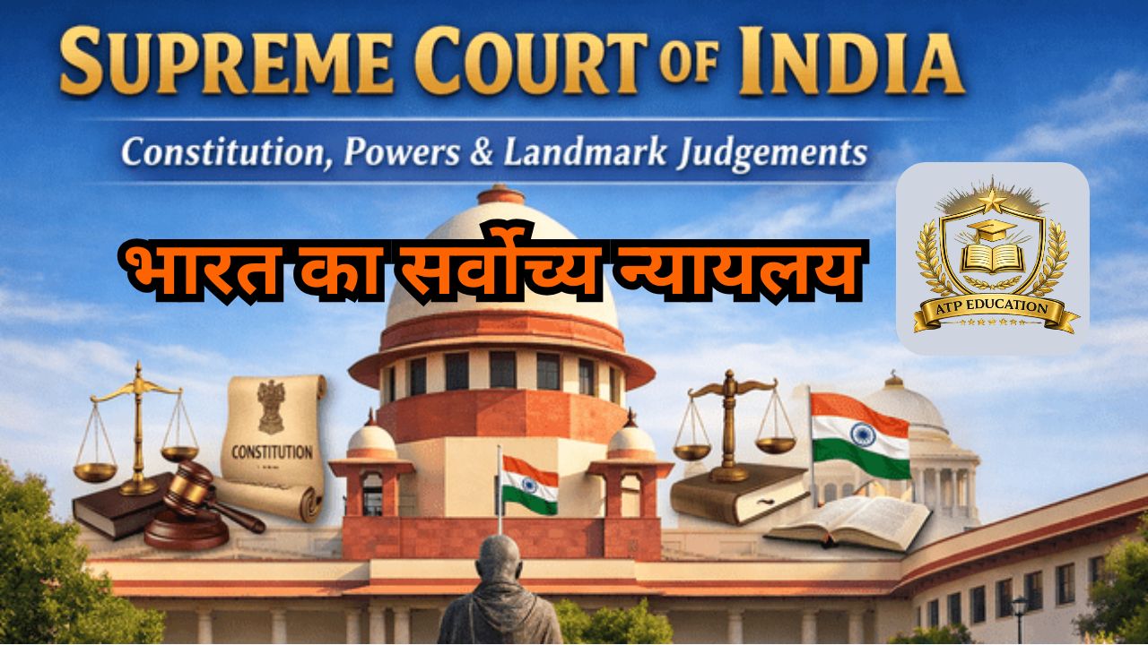 भारत का सर्वोच्च न्यायालय – संरचना, शक्तियाँ, अधिकार क्षेत्र और ऐतिहासिक निर्णय | UPSC Notes